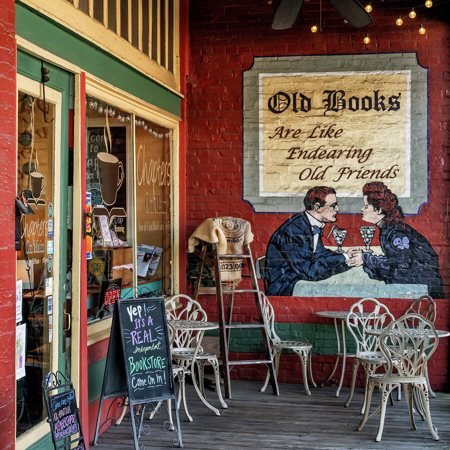 Van Buren Bookstore Photograph by James Barber Van Buren Bookstore Photograph by James Barber