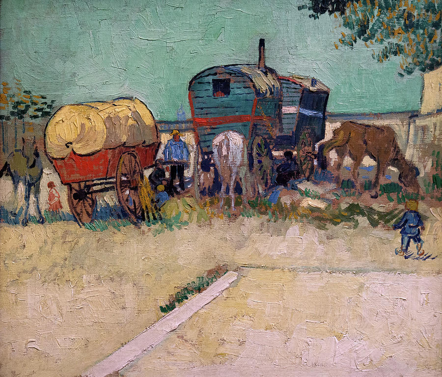 Van Gogh Caravans 01 Photograph by Weston Westmoreland