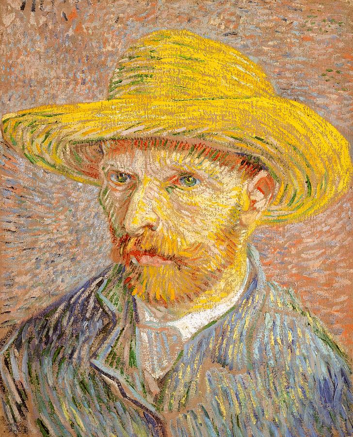 Paris Painting - Van Gogh Self Portrait 1887 by Vincent Van Gogh