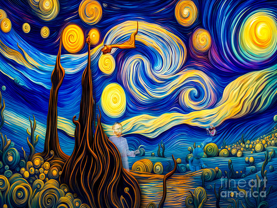 Van Goghs Dream Digital Art by Paul Wear