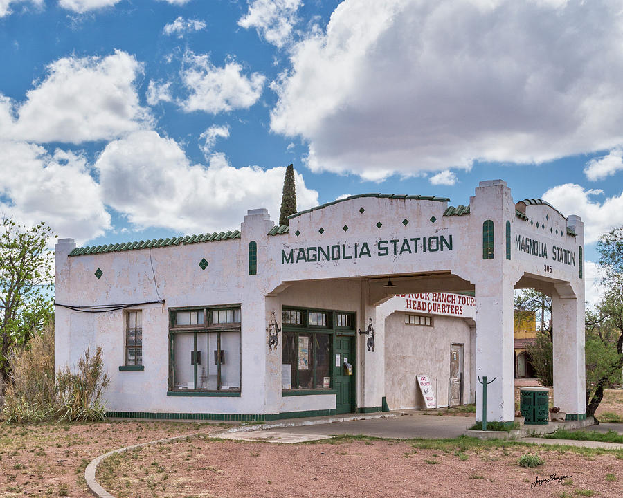 Van Horn Magnolia Station Photograph by Jurgen Lorenzen