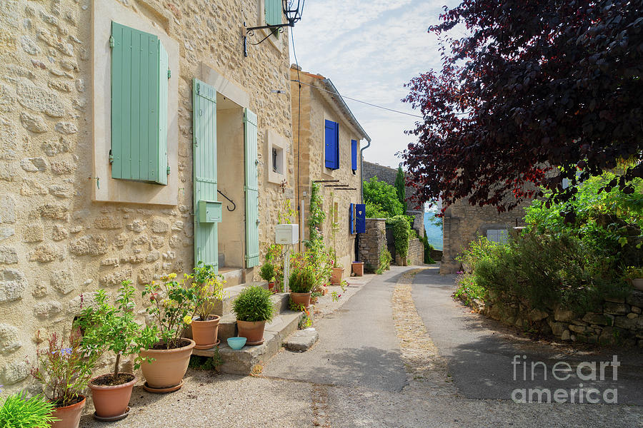 Vance,  Old Town Of Provence Photograph