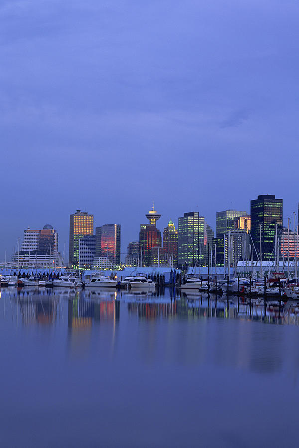 Vancouver , Canada cityscape Photograph by Comstock Images