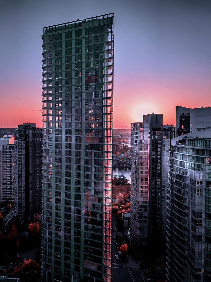Vancouver British Columbia Canada Cityscape 4438 Photograph by Amyn Nasser