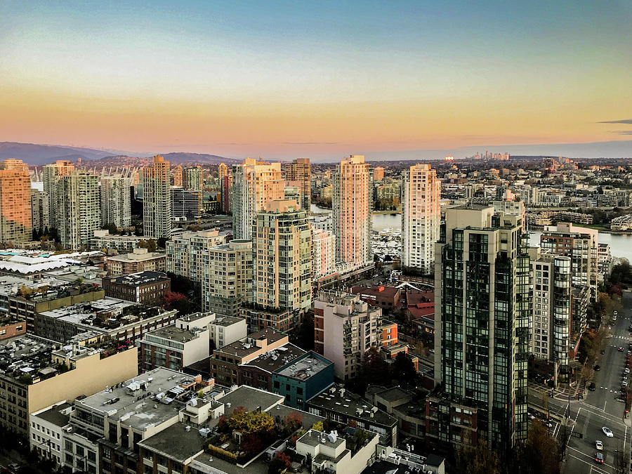 Vancouver British Columbia Canada Cityscape 4461 Photograph by Amyn Nasser