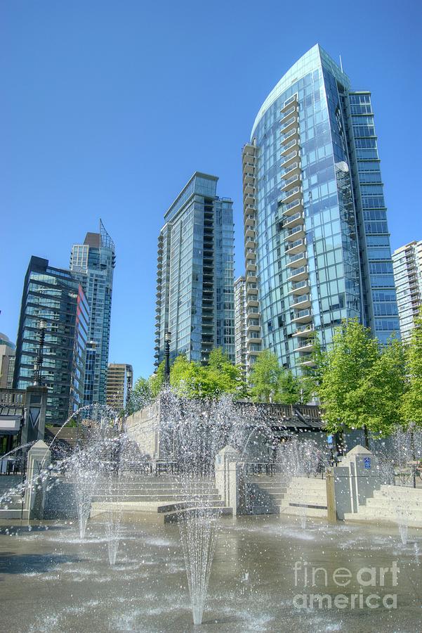 Vancouver Cityscape 2 Photograph by David Birchall