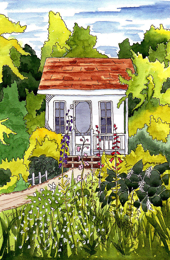 Vancouver Cottage Mixed Media