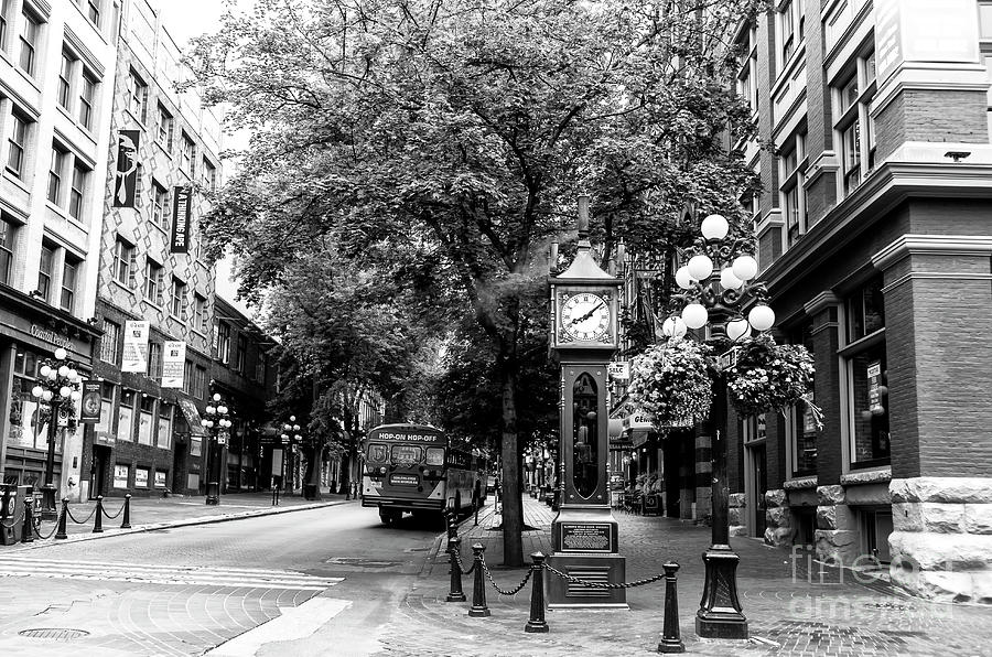 Vancouver Gastown Water Street Photograph by John Rizzuto