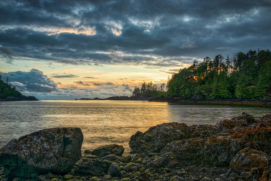 Vancouver Island Sunset Photograph by Mark Peavy