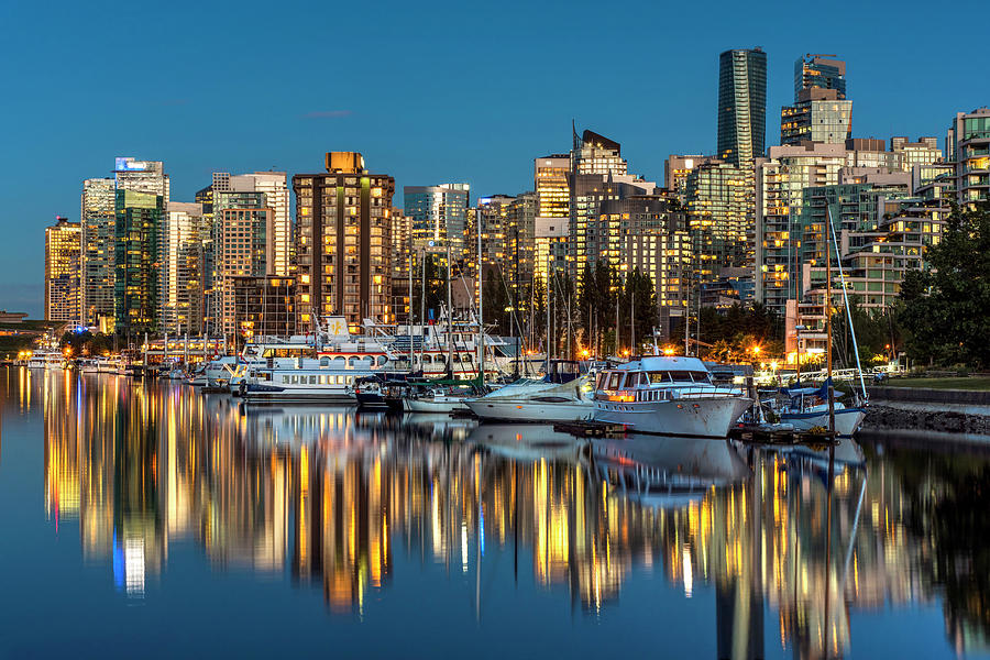 Vancouver skyline British Columbia, Canada Photograph by Stefano Politi ...