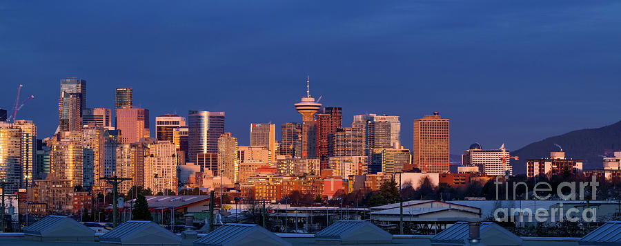 Vancouver Skyline Photograph by Michael Wheatley