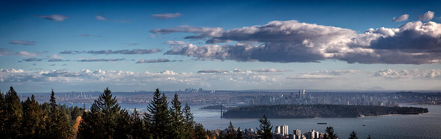 Vancouver Skyline Photograph by Monte Arnold