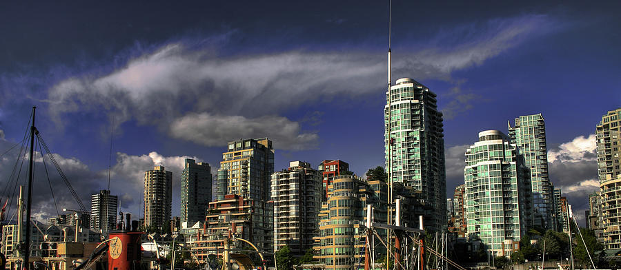 Vancouver Skyline Photograph by Wayne King