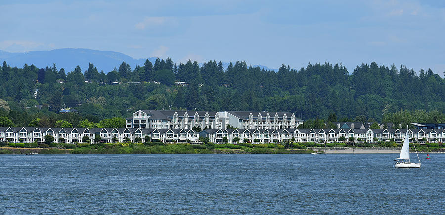 Vancouver Waterfront Washington  Photograph by Roberta Byram