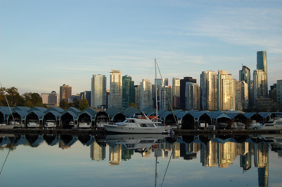 Vancouver Yacht Club Photograph by James Cousineau