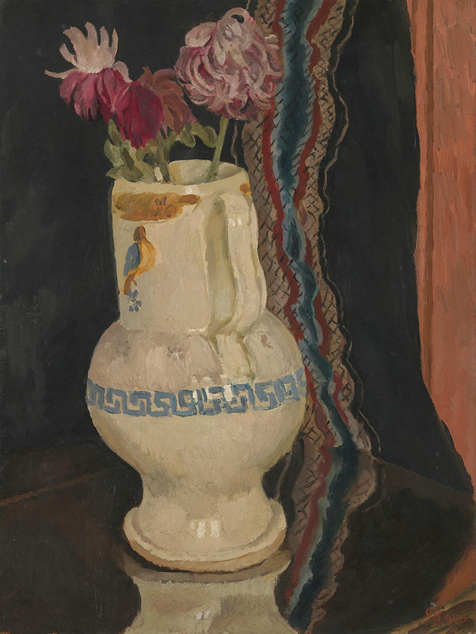 Vanessa Bell - Chrysanthemums Painting by Vanessa Bell - Fine Art America