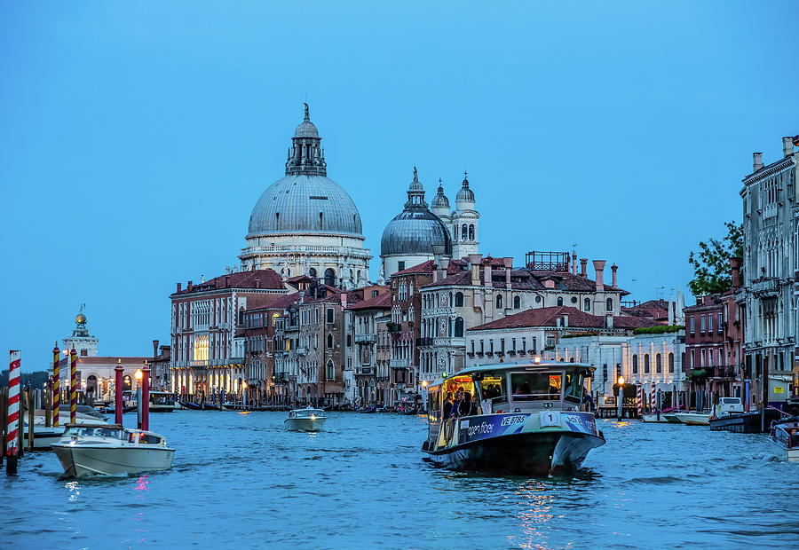 Vaporetta in Venice Photograph by Darryl Brooks
