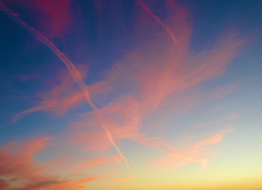 Vapour Trail Photograph by Stephanie Moore
