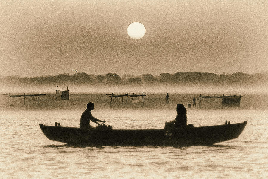 Varanasi Boat Ride Photograph by Craig Boehman