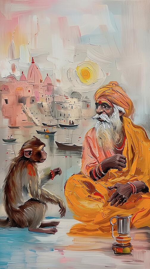 Varanasi Chronicles Digital Art