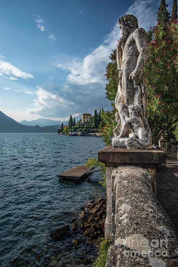 Varenna-side View From Villa Monastero Photograph by Judy Wolinsky