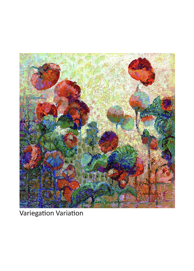 Variegation Variation Mixed Media by Betsy Derrick