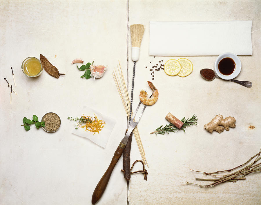 Variety of marinating tools Photograph by Brian Hagiwara