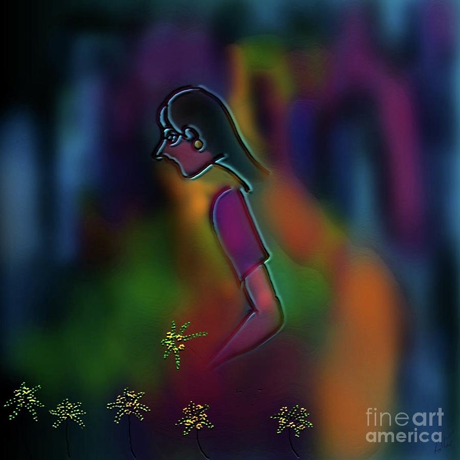 Varsha Ritu Digital Art by Latha Gokuldas Panicker
