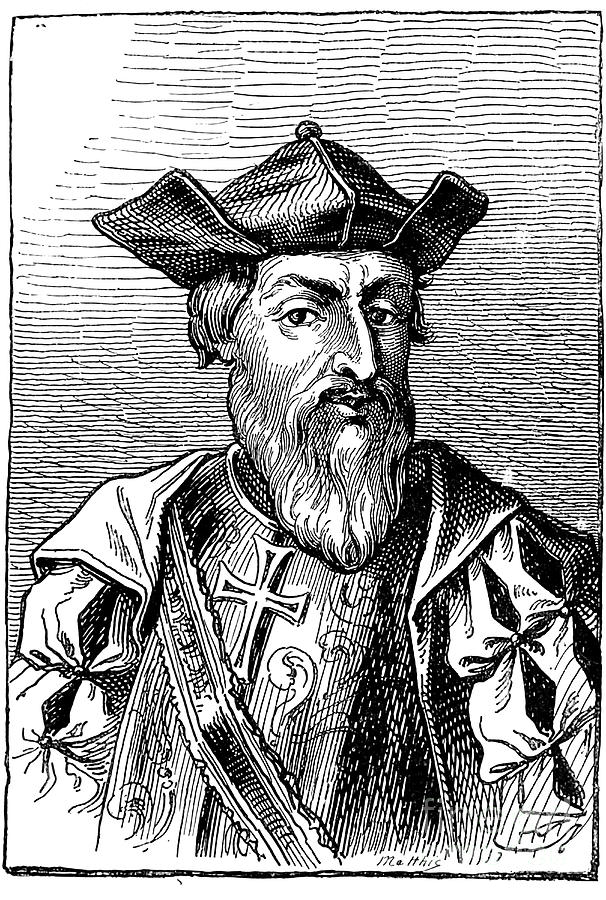 Vasco Da Gama y4 Drawing by Historic Illustrations Fine Art America