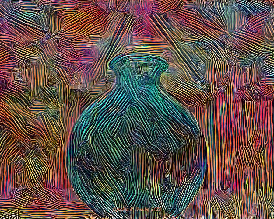 Vase Abstract 202312250615 Digital Art by Cindys Creative Corner
