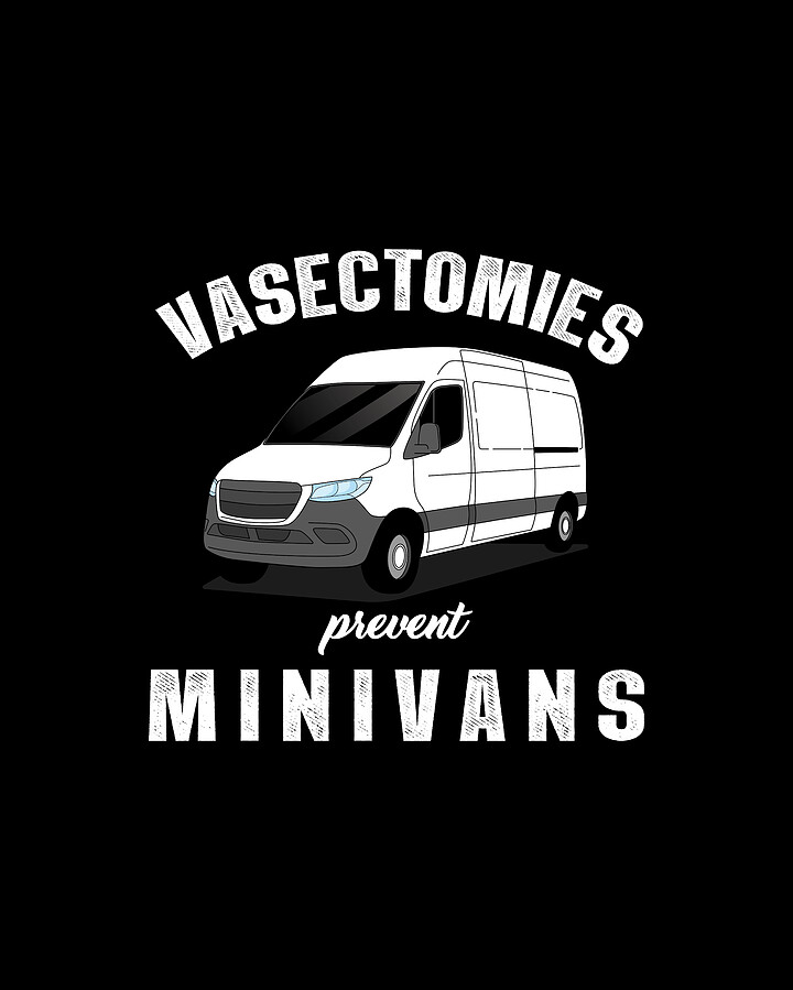 Vasectomy Surgical Medical Doctor Gift Vasectomies Prevent Minivans