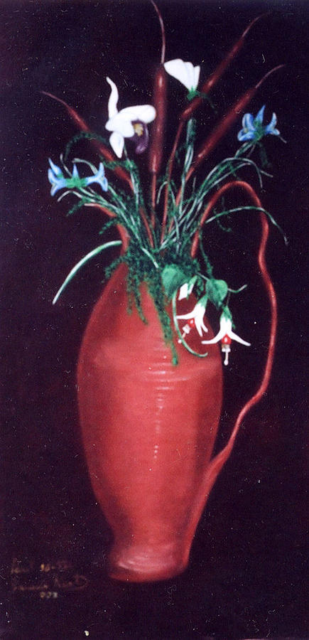 Vaso con fiori Painting by Paul Bonnie Kent