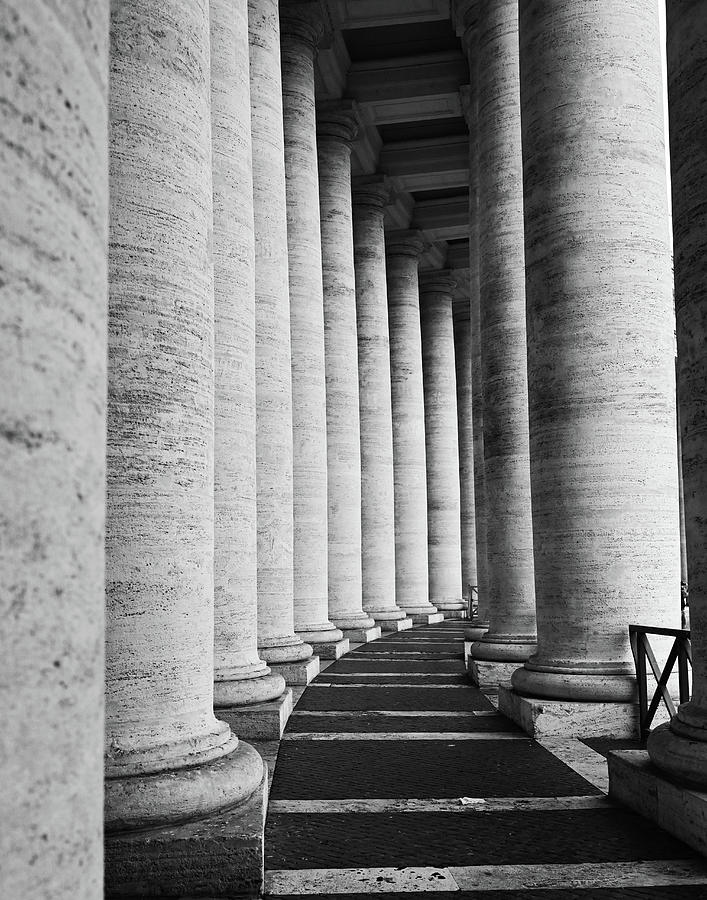 Vatican Columns Photograph by Gwen Juarez - Fine Art America