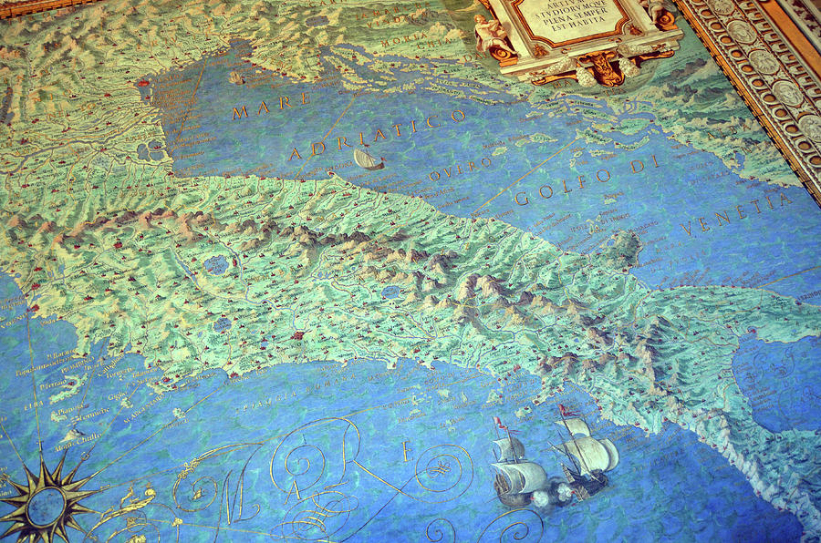 Vatican Museums Maps Room Renaissance Italy Fresco Detail by Shawn O'Brien Vatican Museums Maps Room Renaissance Italy Fresco Detail by Shawn O'Brien