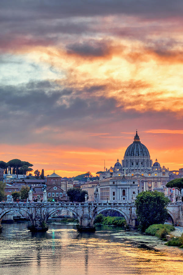 Vatican Skyline Photograph by Fabrizio Troiani