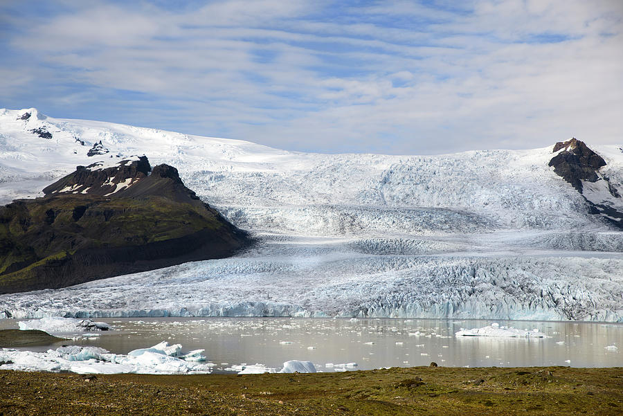 Vatnajokull glacier close up Photograph by RicardMN Photography