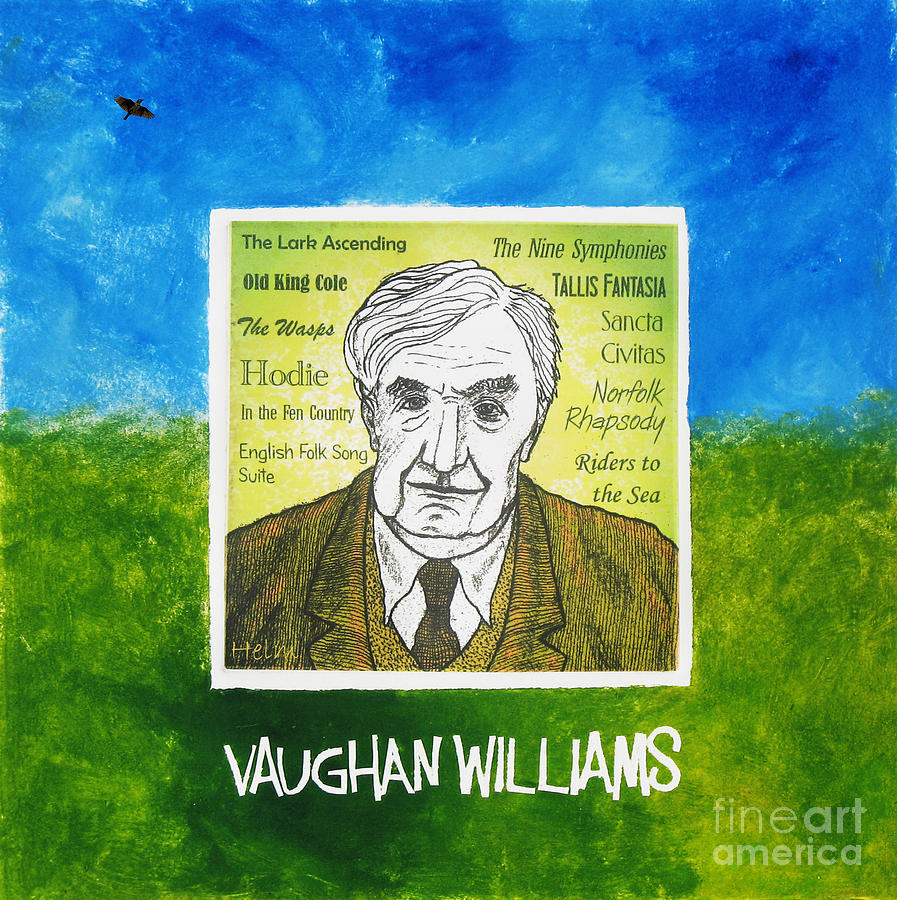 Vaughan Williams Mixed Media by Paul Helm