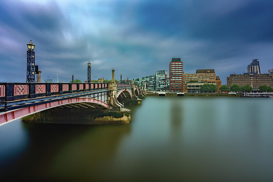 Vauxhall Bridge London Photograph by John Wright Vauxhall Bridge London Photograph by John Wright