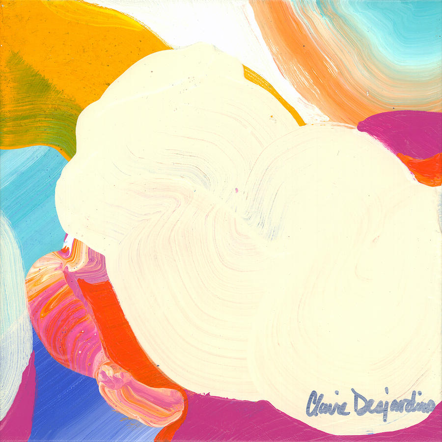 Abstract Painting - Vav 09 by Claire Desjardins Abstract Painting - Vav 09 by Claire Desjardins