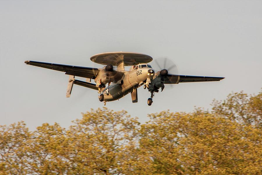 VAW-120 Greyhawks Landing Photograph by Liza Eckardt