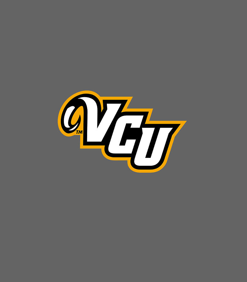 VCU Rams College NCAA PPVCU02 Digital Art by Saji Feyza