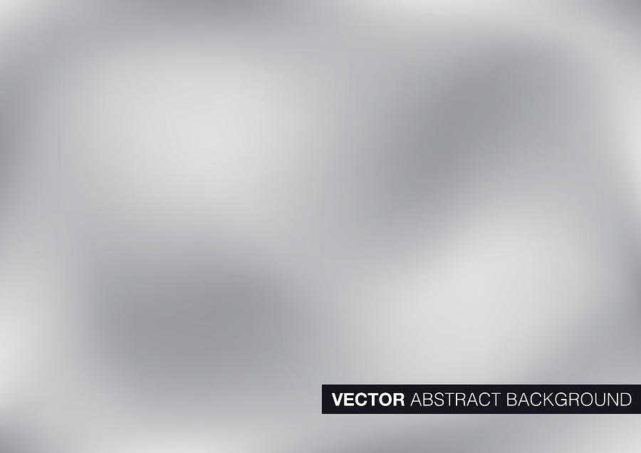 Vector silver metal background Drawing by Et-artworks