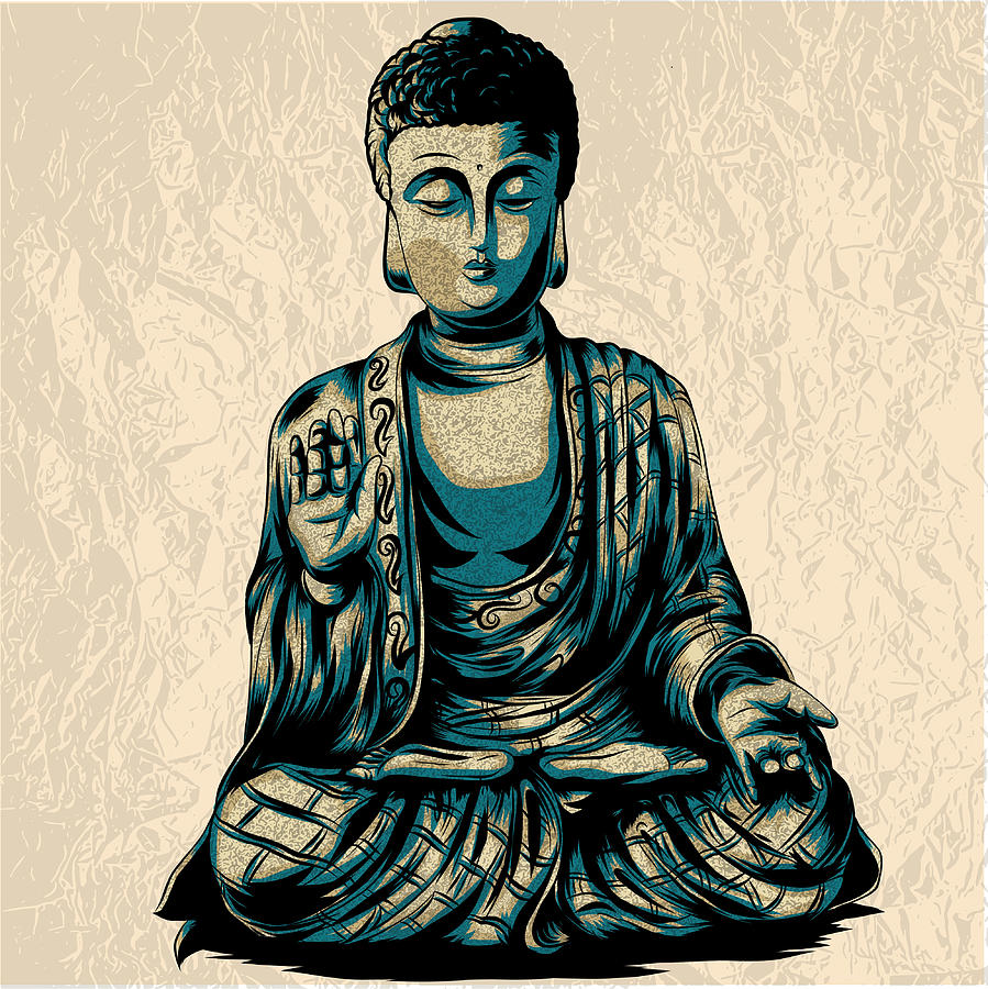Sketch Card lucky Buddha happy Buddahs Art Print 1/1 One of a kind ! ACEO  ATC | eBay