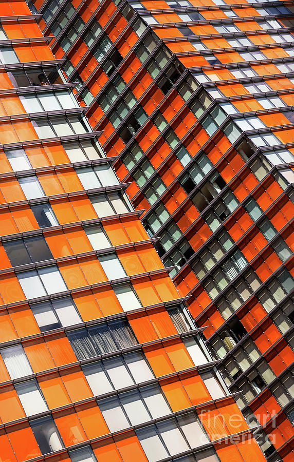 Veered Orange Photograph by Doug Sturgess