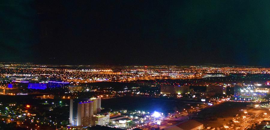 Vegas-Skyline,NV #2 Photograph by Bnte Creations