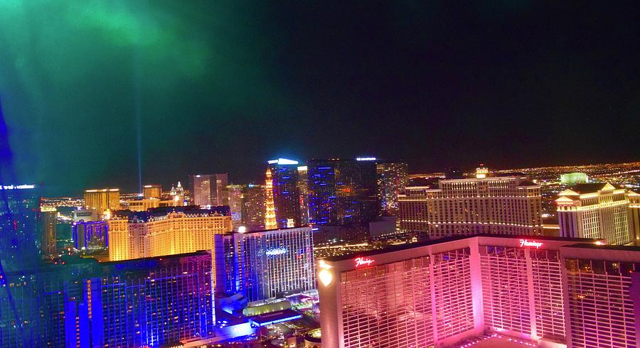 Vegas Skyline,NV Photograph by Bnte Creations