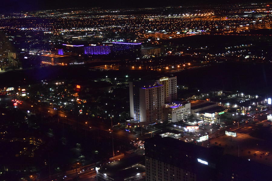 Las Vegas Skyline,NV Photograph by Bnte Creations