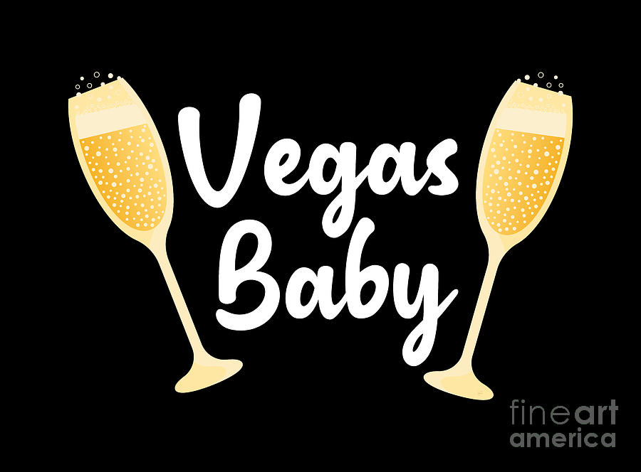 Vegas Baby Shirt Digital Art by David Millenheft