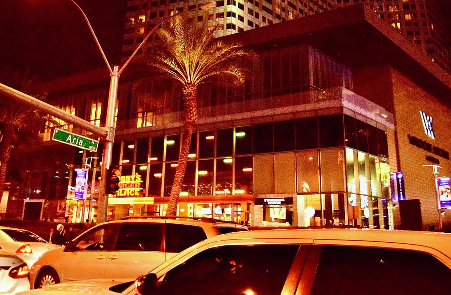 Vegas Busy Street III Photograph by Bnte Creations