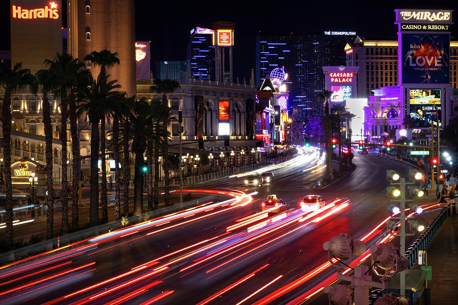Vegas Nights 6 Photograph by Ricky Barnard
